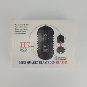 H7 Series Mini Quartz Blastroof Aquarium Heater
